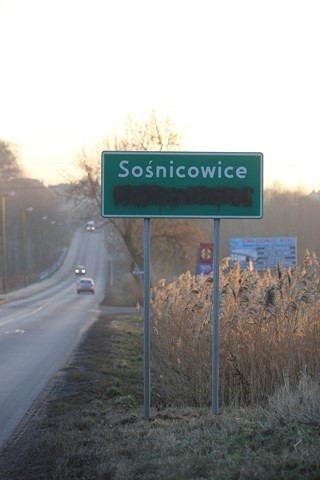 Dwujęzyczne tablice w Sośnicowicach