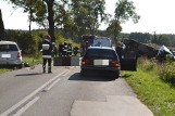 Śmiertelny wypadek na trasie Płaczewo-Starogard Gdański [ZDJĘCIA] 