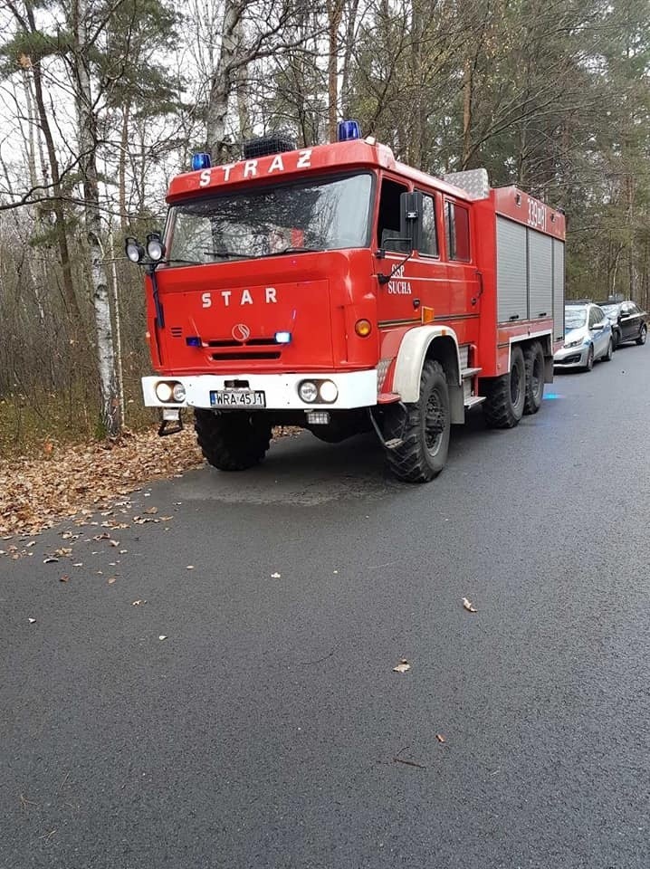 Gmina Pionki: śmiertelny wypadek we wsi Sucha, zginął 42 - letni mężczyzna