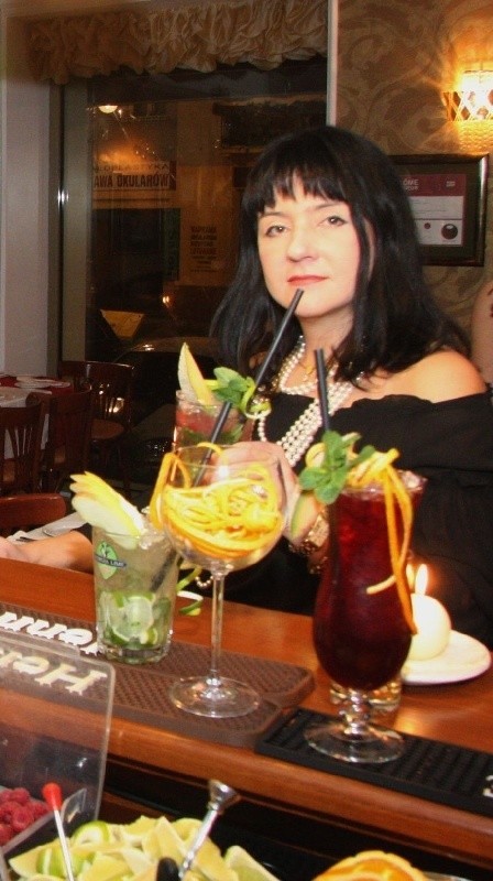 Paulina Baran na otwarciu restauracji Pepe Rosso Ristorante w Kielcach.