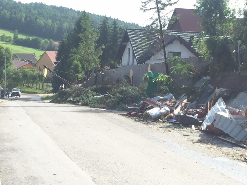 Librantową oraz Koniuszową natomiast nawiedziła trąba...