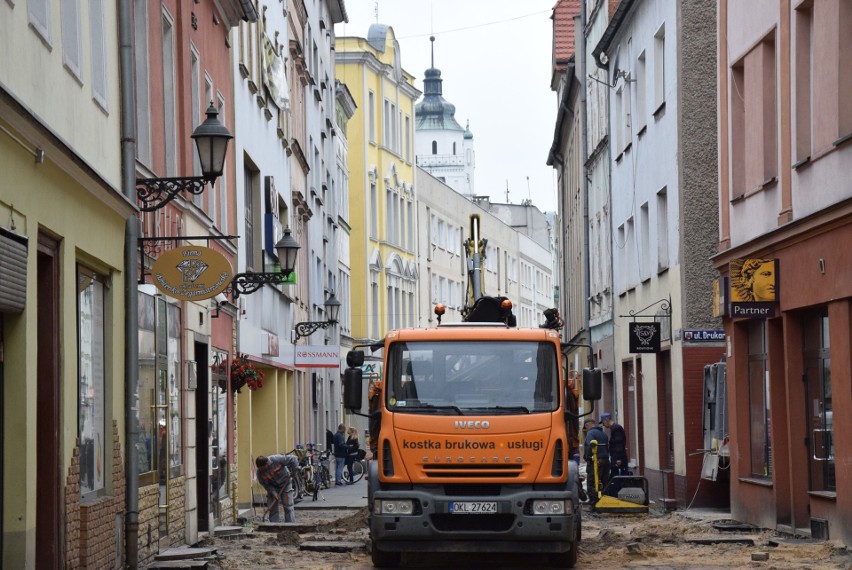 Rewitalizacja ul. Krakowskiej w Kluczborku.