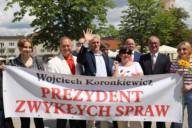 Koronkiewicz oficjalnym kandydatem na Prezydenta Białegostoku