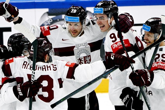 Reprezentacja Łotwy zdobyła brązowy medal mistrzostw świata 2023 w hokeju na lodzie w Finlandii