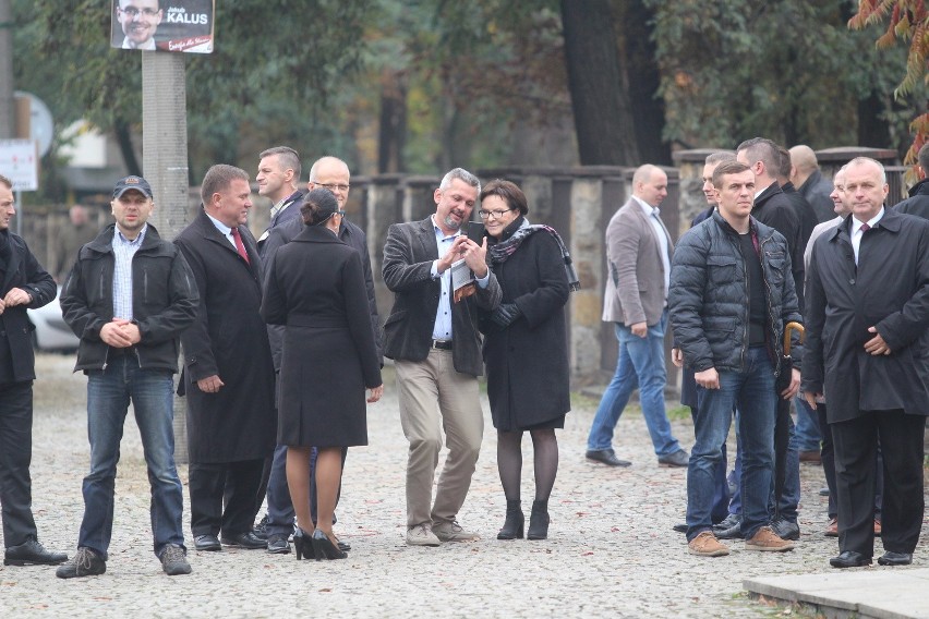 Premier Ewa Kopacz w Katowicach