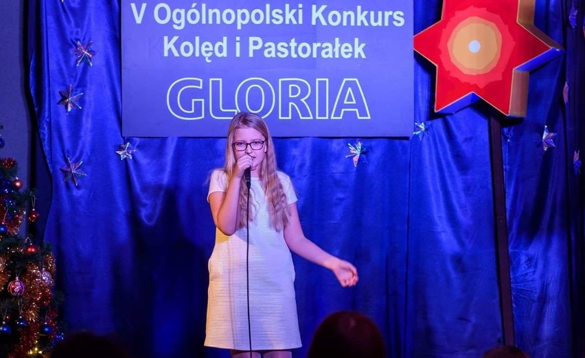 10-letnia Natalia Wróbel z Opatowca wyśpiewała drugą nagrodę...