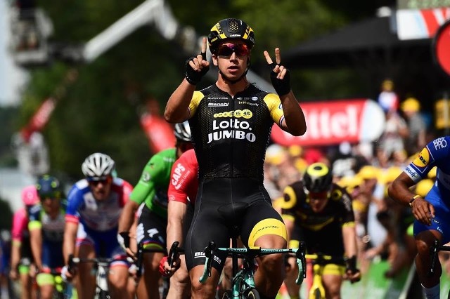 Holender Dylan Groenewegen wygrał drugi etap Tour de France z rzędu