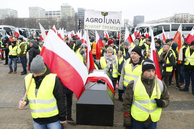 Protest rolników w Warszawie. Oblężenie stolicy