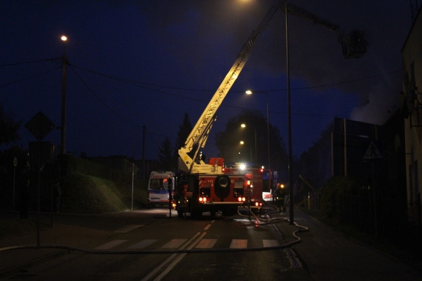 Tragiczny pożar w Miastku.  Zginęły dwie osoby