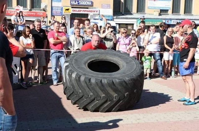 W czerwcu zawody strongmanów odbyły się w Łomży