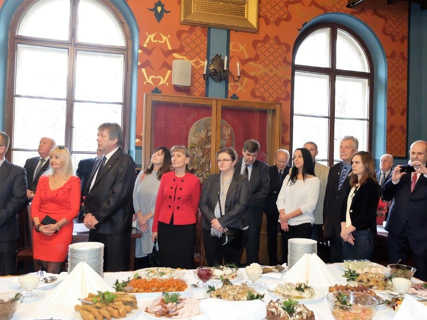 Spotkanie opłatkowe małopolskich rzemieślników, życzenia od metropolity i prezydenta miasta