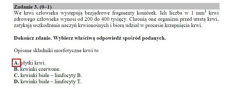 Egzamin gimnazjalny 2019. PRZYRODA ARKUSZ I ODPOWIEDZI. Testy gimnazjalne: biologia, chemia, fizyka, geografia (cz. przyrodnicza) 11.04.2019