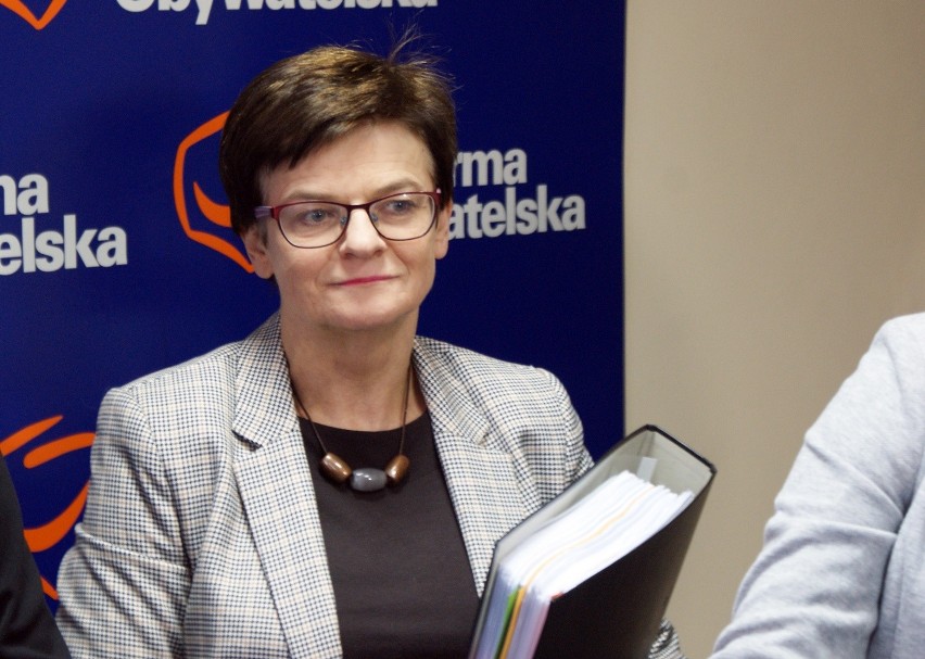 Danuta Pietraszewska z Aleksandrą Skowronek i Krystyną...