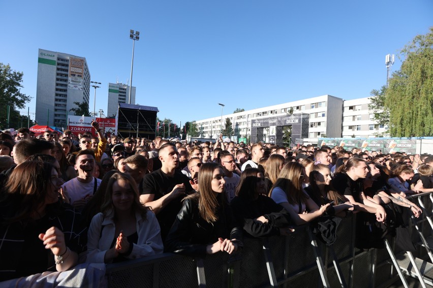 Pierwszy koncert Juvenaliów 2022 na Miasteczku Studenckim...