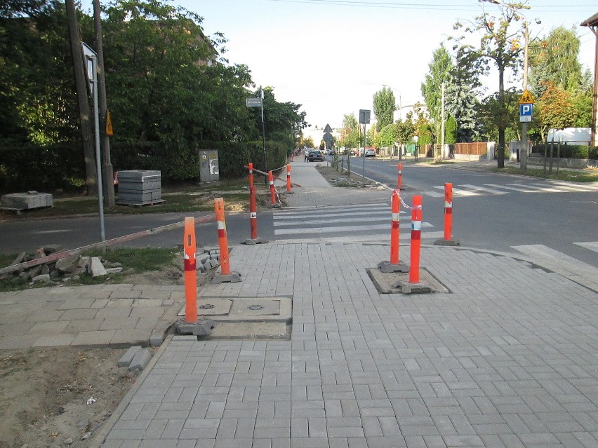 Nowy chodnik powstaje na Kasprzaka w Poznaniu