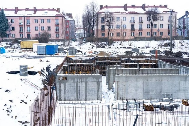Budowa hospicjum w Rybniku zatrzymała się na etapie fundamentów.