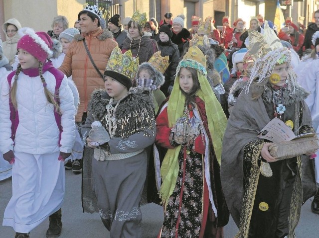 Orszak Trzech Króli w Lipnie.