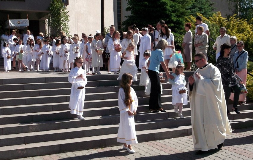 Boże Ciało w parafii św. Józefa w Świeciu