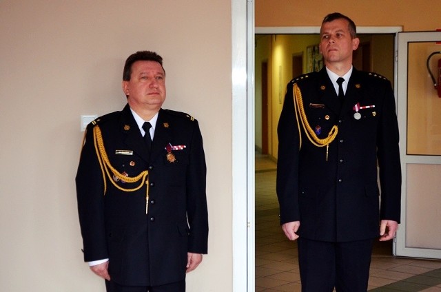 Od lewej: Bogdan Śnieżek, Waldemar Konieczny.