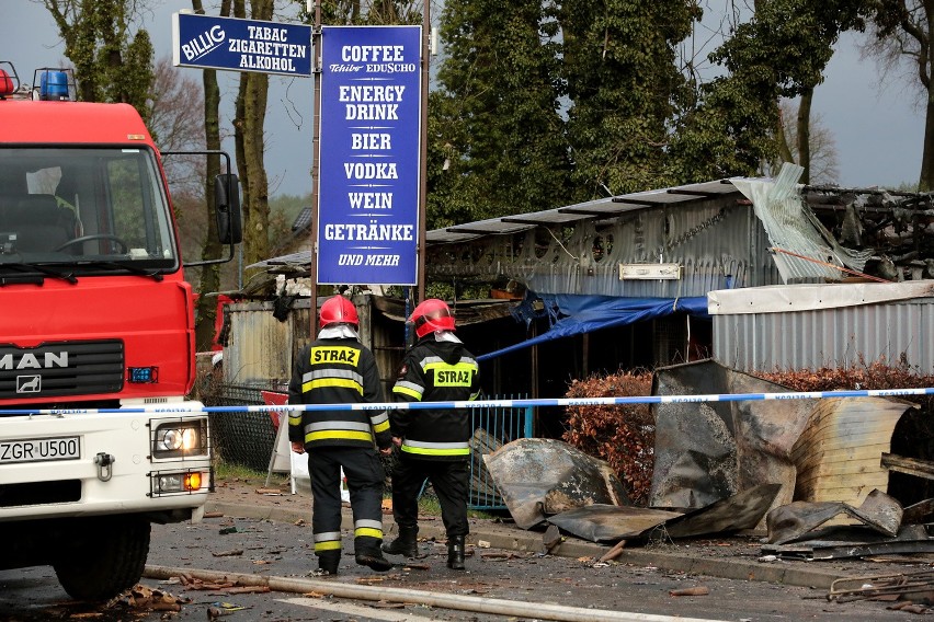 W południe w Osinowie Dolnym eksplodowało stoisko z...