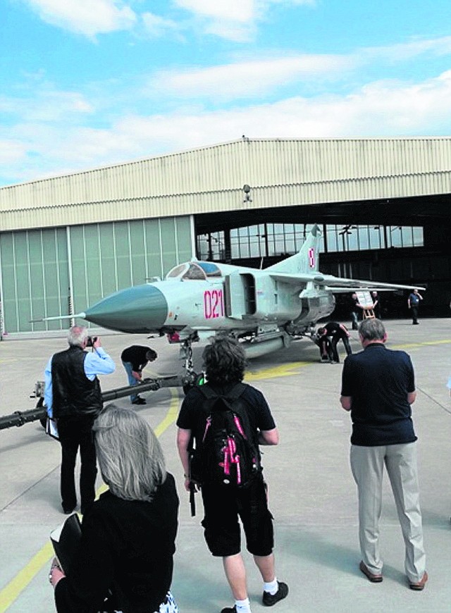 Odrestaurowany MiG 23 MF