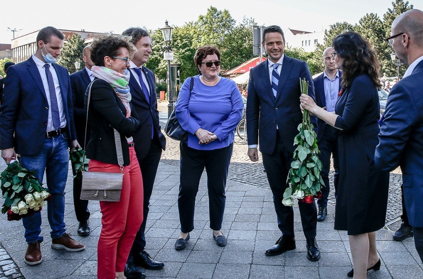 Rafał Trzaskowski w Gdańsku: - Wygrajmy te wybory i twórzmy Polskę dumną i otwartą. Takiej Polski chciałby Paweł Adamowicz