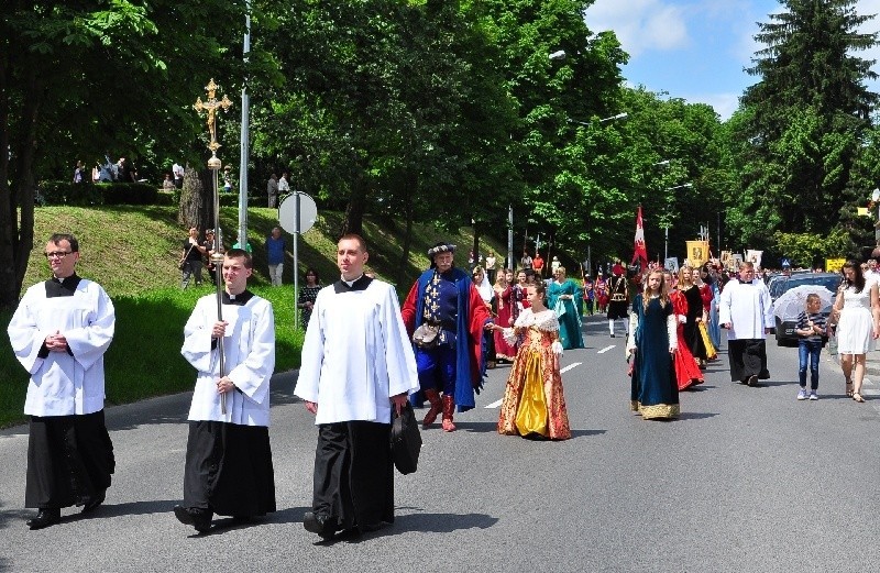 Procesja Bożego Ciała w Sandomierzu