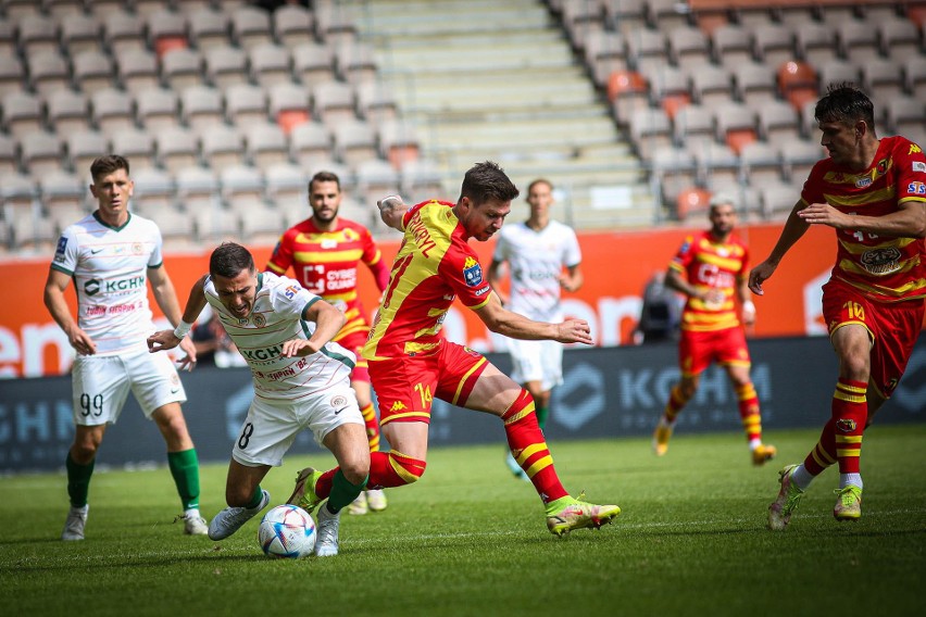 W Lubinie Żółto-Czerwoni zremisowali z Zagłębiem 1:1. W...