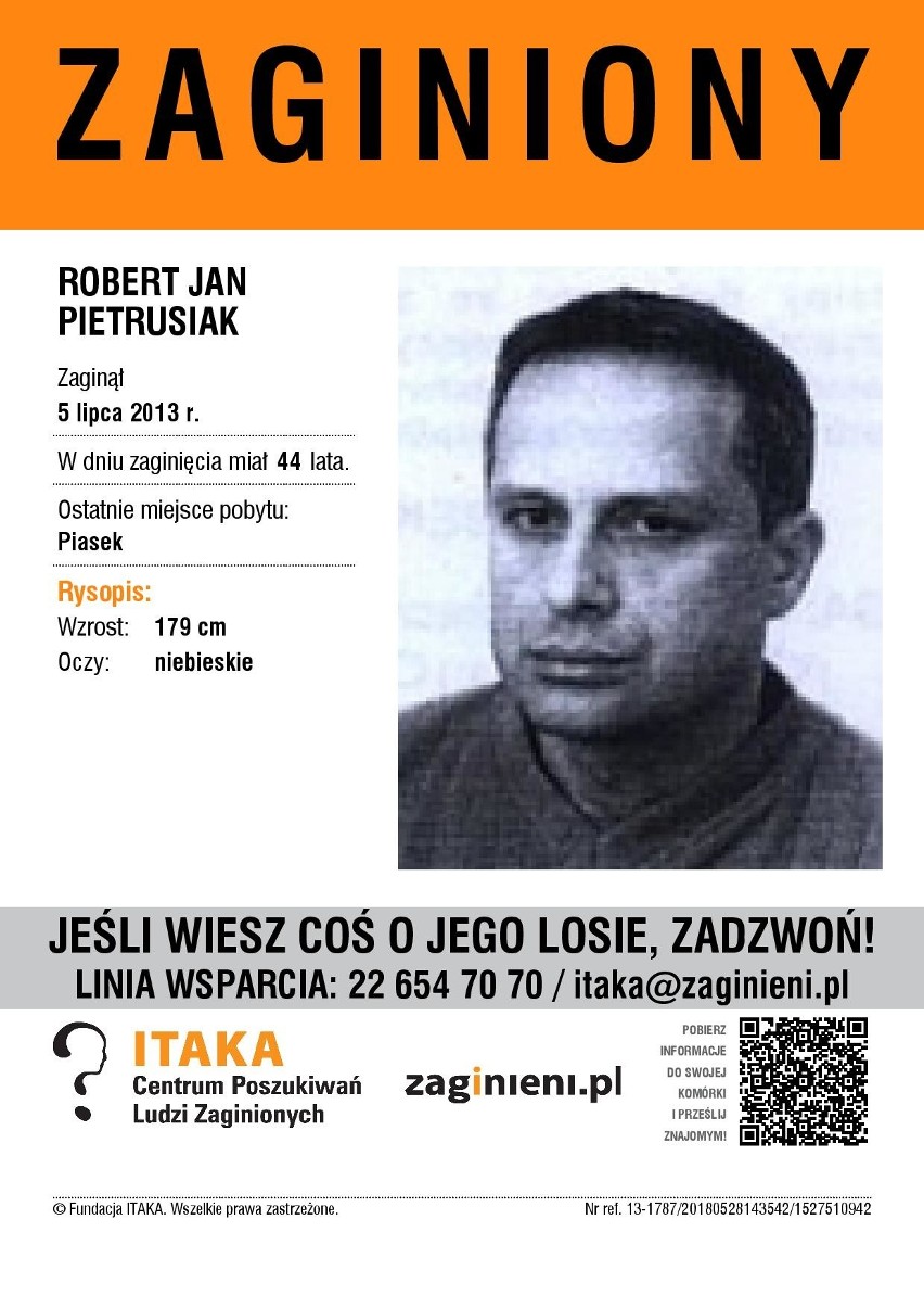 Czy widziałeś tę osobę lub masz jakieś informacje na jej...