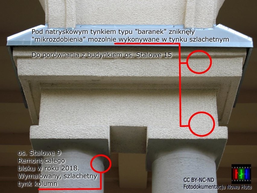 Kraków. Nowa Huta tonie w styropianie, trwa dewastacja ciekawej architektury