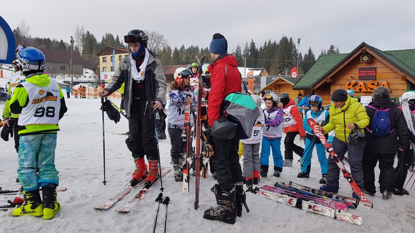 Mistrzostwa Szkół Jaworzna w Slalomie Gigancie