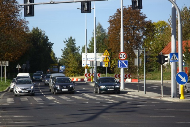 Ul. Choiny przy wjeździe do miasta będzie miała dwie jezdnie 