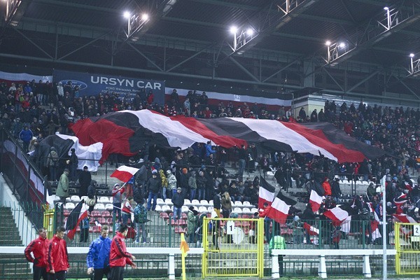 "Akcja Kibic" na stadionie Polonii Warszawa