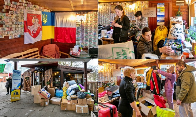 Trwa zbiórka najpotrzebniejszych rzeczy w Tawernie Lwów przy dworcu PKS w Szczecinie