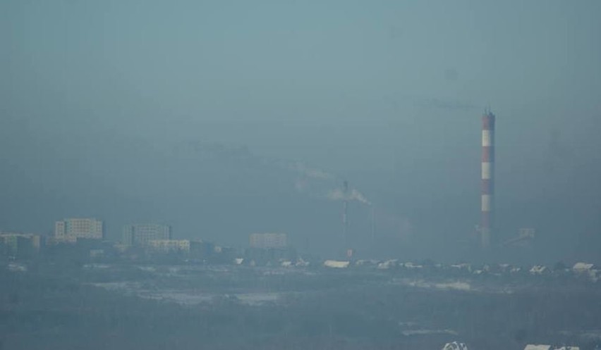 Smog znów nad Kielcami. Rekordowe zanieczyszczenie powietrza...
