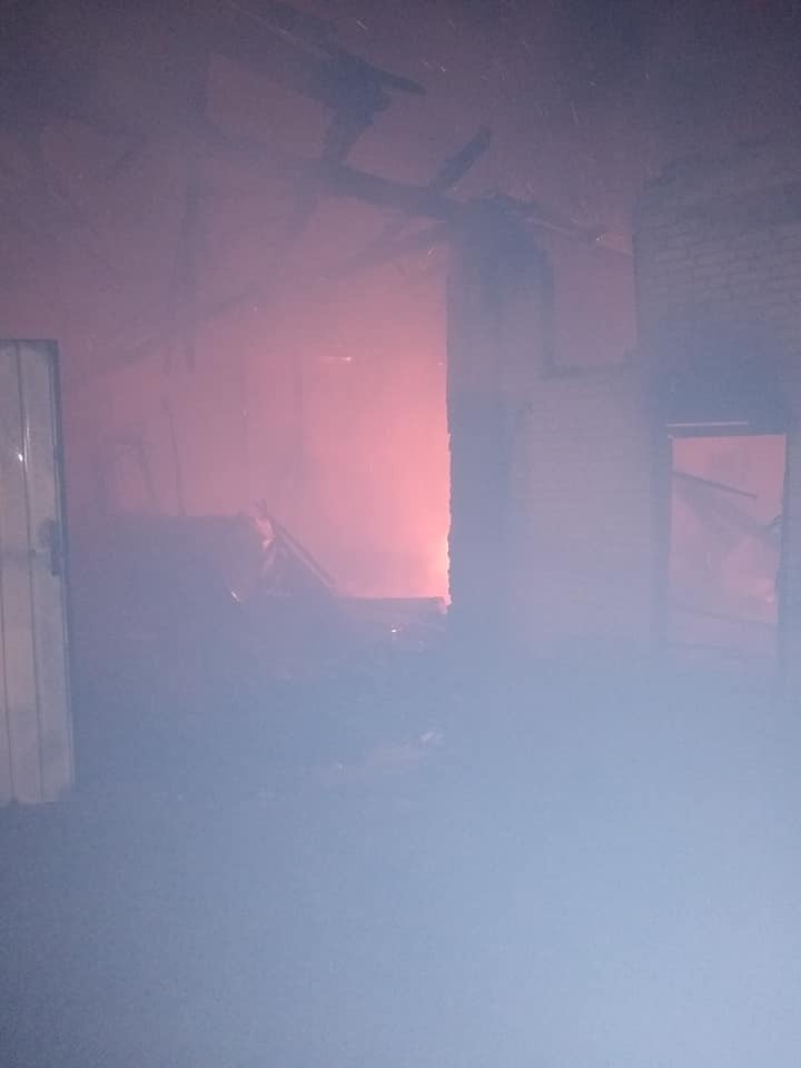 W środę około godz. 23.30 zauważono pożar budynku...