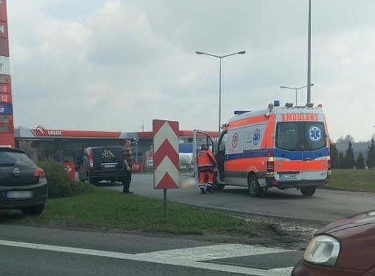 Śmiertelny wypadek na DK1 w Poczesnej. Zginął motocyklista