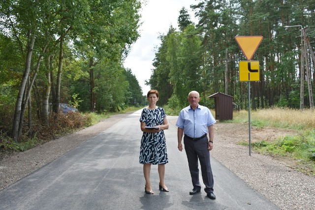 Nowa droga w Przystałowicach Małych jest już oddana do użytku.