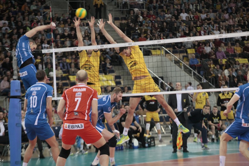 Liga Mistrzów. PGE Skra Bełchatów - Dynamo Moskwa 3:1....