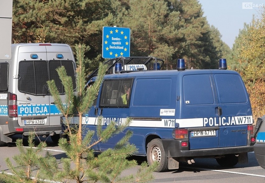 Policjanci z Niemiec i Polski ścigają porywacza. Specjalne ćwiczenia [ZDJĘCIA, WIDEO]