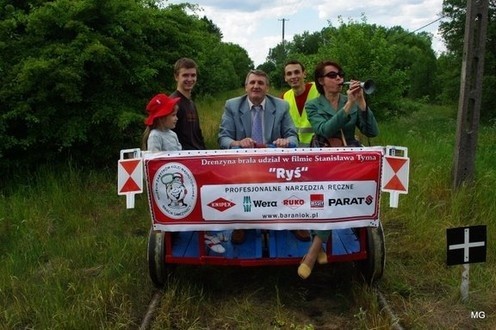 Za sprawą stowarzyszenia Kolejowe Podlasie drezyna "Ryś", która wcześniej jeździła w Ełku i Białowieży teraz zagości na Węglówce