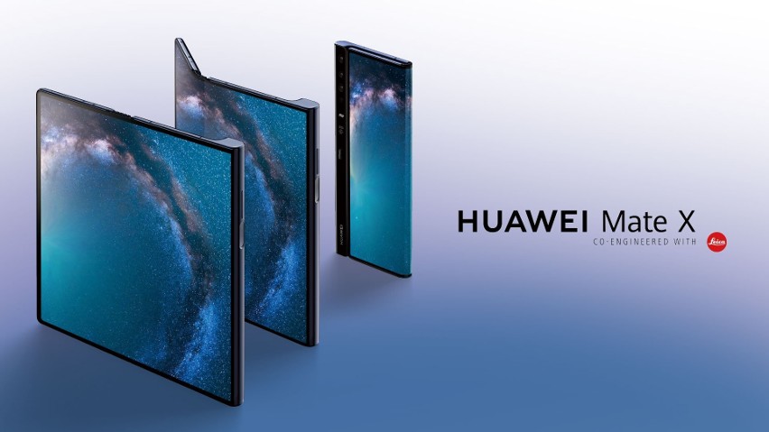 MWC 2019: Huawei pokazało swój składany smartfon z elastycznym ekranem. I nowe Matebooki