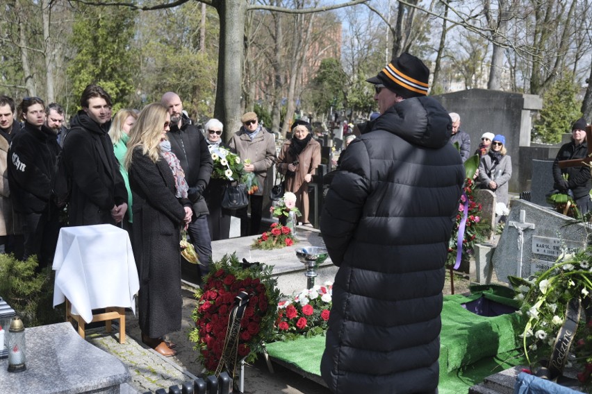 Pogrzeb Piotra Wysockiego na cmentarzu św. Jerzego w Toruniu