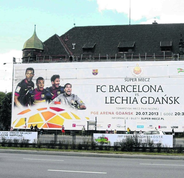 W Gdańsku ciągle wierzą, że Barcelona przyjedzie na mecz z Lechią.