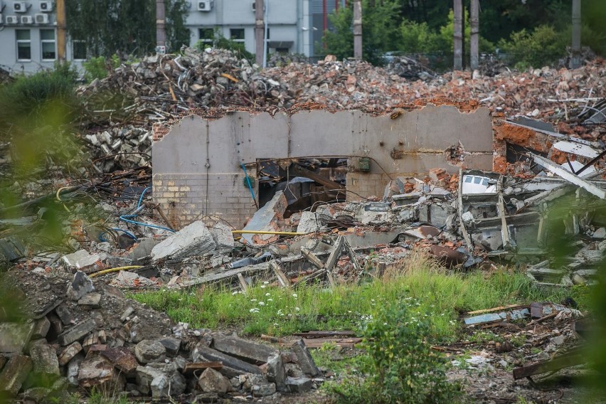 Takie widoki oglądają mieszkańcy Łagiewnik od kilku tygodni....