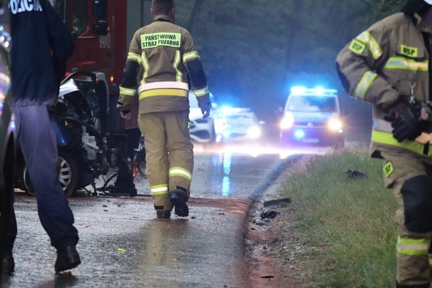 Śmiertelny wypadek na drodze Piotrków - Koło  
