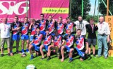 Rugby 7.  Grali juniorzy.  Drugie miejsce drużyny Klubu Sportowego Budowlani 