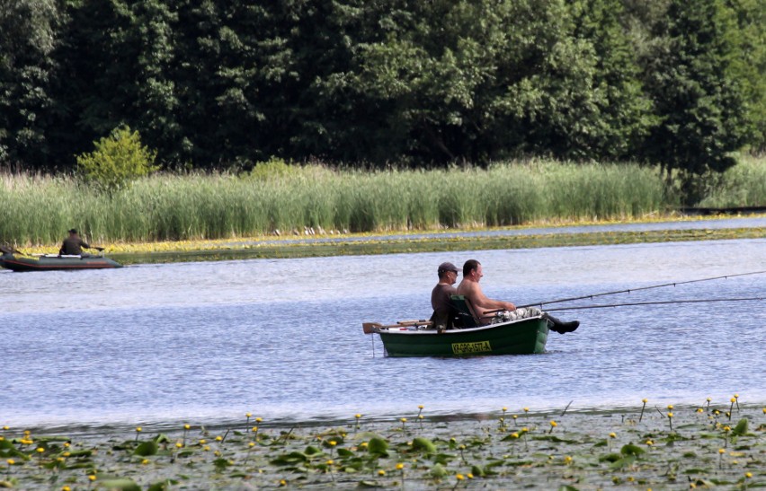 Na jeziorze Rudnickim odbyły się po raz pierwszy Powiatowe...