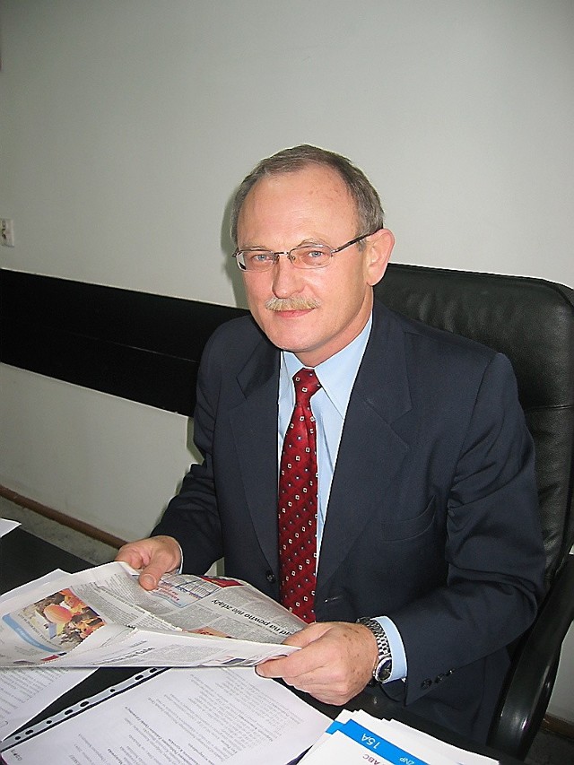 Andrzej Cieśla, burmistrz Aleksandrowa Kujawskiego