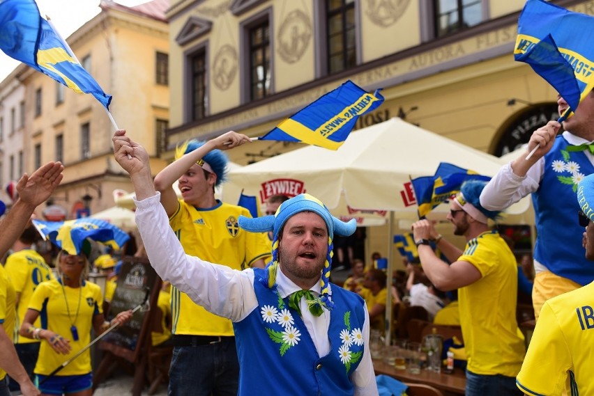 Euro U21 w Lublinie. Kibice Szwecji i Słowacji w drodze na mecz [ZDJĘCIA]